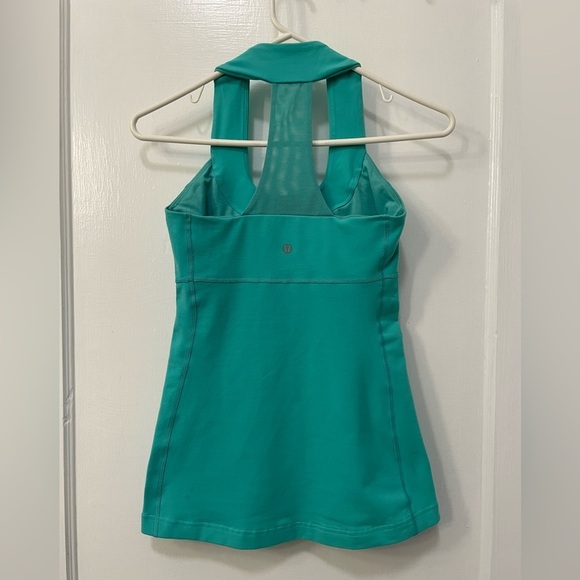 Lululemon Scoop Neck Tank Luon Bali Breeze - Picture 2 of 11